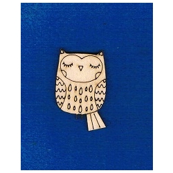Sowa grawer 5x3cm (seria: zwierzątka leśne)