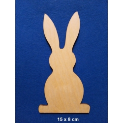 SKLEJKA #3mm Królik 15x8cm , zajączek 15x8cm / nr. V