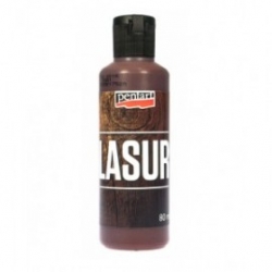 PENTART BEJCA LAZUR WODNA   80ml  KASZTAN , lasur / bejca do drewna