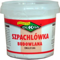 Szpachlówka budowlana 250g , masa szpachlowa  BIAŁA gładź.