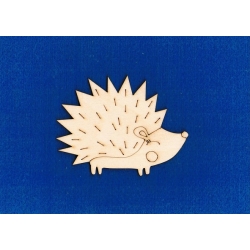 Jeż 7,5x10cm    ( seria : zwierzątka leśne )