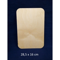 SKLEJKA #3mm Tabliczka 28,5x16cm , deseczka 28,5x16, podkładka 28,5x16 / 05252