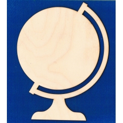 SKLEJKA #3mm Globus 20x15,5cm