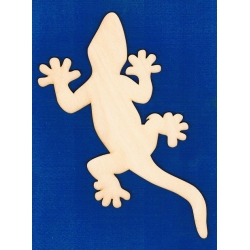 SKLEJKA #3mm Jaszczurka 25x15cm, salamandra , zwierzęta leśne, gady
