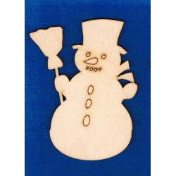 Bałwan , bałwanek 10x7 cm ( grawer)
