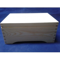 Kufer płaskie wieko , skrzynka 30x20x13,5cm , kuferek 30x20x13,5cm płaski