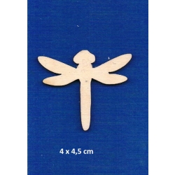 SKLEJKA #3mm Ważka 4x4,5cm / seria owady /  0140