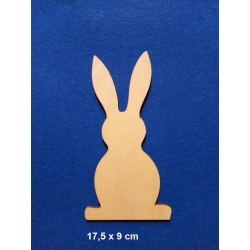 SKLEJKA #3mm Królik 17,5x9cm  , zajączek 17,5x9cm / nr. V