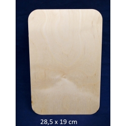 SKLEJKA #3mm Tabliczka 28,5x19cm , deseczka 28,5x19 podkładka 28,5x19 / 0595