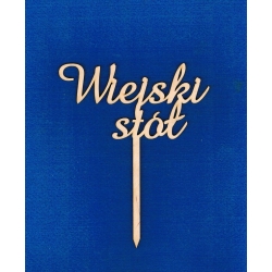 Wiejski stół  dł: 11,5cm  ,  topper