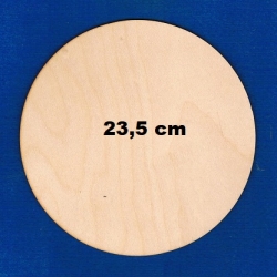 Podkładka 23,5cm  okrągła , koło 23,5cm , kółko / SKLEJKA #3mm
