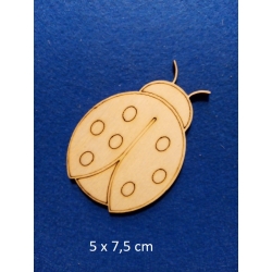 SKLEJKA #3mm Biedronka 5x7,5cm / 0260