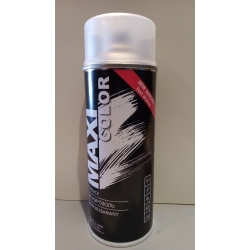 Lakier w sprayu  400ml / lakier spray / BEZBARWNY  MATOWY , EFEKT SZRONU