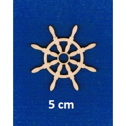 SKLEJKA #3mm Koło sterowe 5cm / żeglarskie / ster ze sklejki 5cm