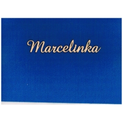 Marcelinka  -  imię  18 x 3 cm  (cz:Amaze)