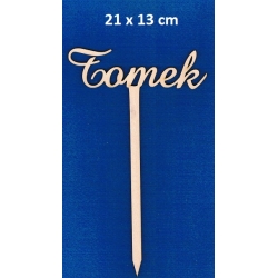 Tomek  21x13cm  topper na tort , do bukietu itp / cz;amaze