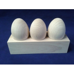 Podstawka  na  jajka ( świecznik III ) - 15x5x4cm ,  stojak na jajka, CENA SAMEGO STOJAKA