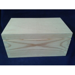Skrzynia, pudełko małe dekiel , skrzynka 24,5x14,5x12cm , bez uchwytów, skrzynia z wiekiem
