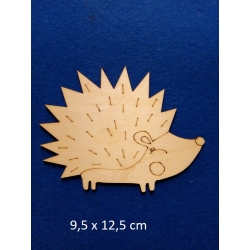 SKLEJKA #3mm Jeż 9,5x12,5cm , kolekcja : zwierzątka leśne / 0415