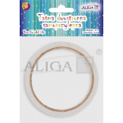 Taśma samoprzylepna dwustronna 8mm x 10m / PSD-5207  BIAŁA