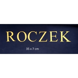 SKLEJKA #3mm ROCZEK 35x7cm   / urodziny / 1515