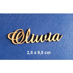 SKLEJKA #3mm Oliwia 2,5x9,5cm / cz;amaze