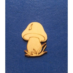 SKLEJKA #3mm Grzyb 5x3,5cm , grzybek / seria zwierzątka leśne / 0150