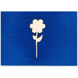 Kwiat, kwiatuszek h-22,5 cm , pełny
