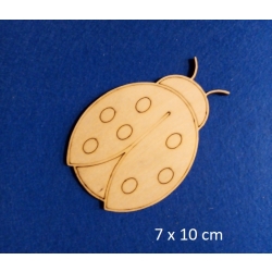SKLEJKA #3mm Biedronka 7x10cm / 0355