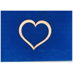 Serce 13x13 cm (wycięty środek)