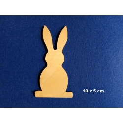 SKLEJKA #3mm Królik 10x5cm , zajączek 10x5cm / nr. V