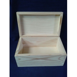 Skrzynia, pudełko małe dekiel , skrzynka 24,5x14,5x12cm , bez uchwytów, skrzynia z wiekiem