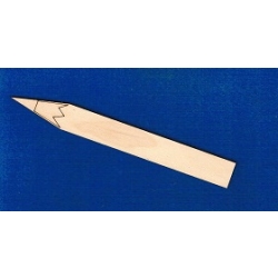 Kredka 15x1,7cm / SKLEJKA #3mm