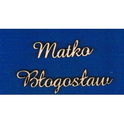 Matko Błogosław  h-1,5cm  cz;amaze