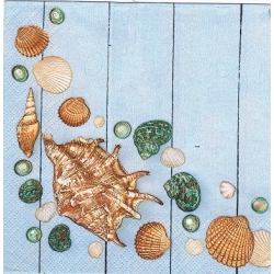 Serwetka -1590- morskie/  muszelki