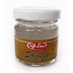 SOLVENT TURPENTINE BASED 30ml - rozpuszczalnik  z terpentyną   Craft Line, terpentyna