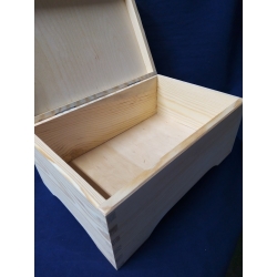 Kufer płaskie wieko , skrzynka 30x20x13,5cm , kuferek 30x20x13,5cm płaski
