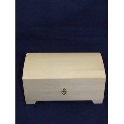 Kuferek na kluczyk średni , kuferek 22x12x10,5cm , wkład z 3 przegrodami