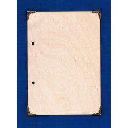 Narożnik 2x2cm metalowy 2x2cm CIEMNY ( C128  ) album, okładka , akcesoria introligatorskie