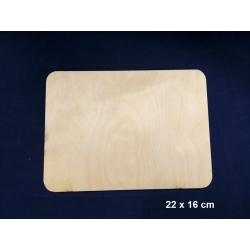 SKLEJKA #3mm Tabliczka 22x16cm , deseczka 22x16, podkładka 22x16  / 4200