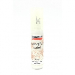 PENTART   FARBA EFEKT SZRONU   20ml  BIAŁY
