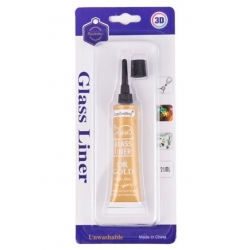 Konturówka złota , relief 21ml , cieniutka końcówka  / ZŁOTO