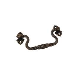 Uchwyt metalowy "wężyk" 9cm / C225 większy