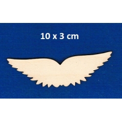 SKLEJKA #3mm Skrzydła do aniołków  10x3cm , skrzydła aniołka , anioła , pełne