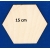 Sześciokąt 13cm , figury geometryczne, plaster miodu , panel ścienny,sklejka , HEKSAGON 13 , cena 1szt