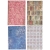 STAMPERIA  Papier ryżowy format A6 / 8szt   VINTAGE LIBRARY TŁA