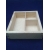 Pojemnik,przybornik, organizer  16,5x14,5x4,3cm - 3 PRZEGRODY ,3 przegródki pudełko gramatyczne , przegrodami