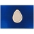 Jajko  z ramką , obwódką  12x8,5 cm