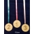 SKLEJKA #3mm Medal 8cm , koło z zawieszką, medal , kółko 8cm / komplet medali 3szt / 0825