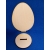 Jajko 10cm Wielkanocne z podstawką  SKLEJKA #3mm / jajko na podstawce fi 5cm.